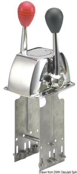 Scatola comando inox bileva - 45.340.02