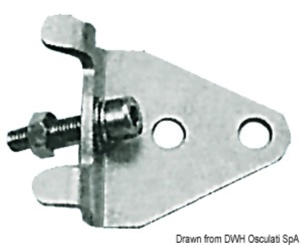 Piastra per timoneria Yamaha/Mariner - 45.545.03