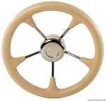 Osculati - Volante poliuretano crema con raccordo