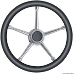 Osculati - Volante A inox/nero 350 mm