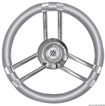 Osculati - Volante C inox/grigio 350 mm