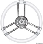 Osculati - Volante C inox/bianco 350 mm