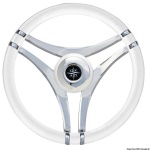 Osculati - Volante IMPACT bianco Ø 350 mm con razze acciaio