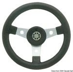 Osculati - Volante Delfino nero 310 mm