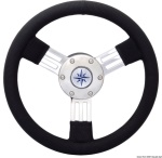 Osculati - Volante Pegaso razze inox Ø mm 300 nero