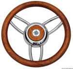 Osculati - Volante Bliz legno opaco teak