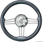 Osculati - Volante inox+carbonio 350 mm