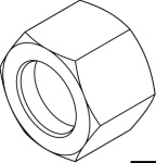 Osculati - Dado con ogiva da 3/8