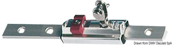 Supporto a forcella per rotaia da mm 25x4 - 46.672.01