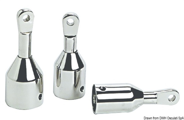 Cappuccio inox per tubo 30 mm - 46.700.30