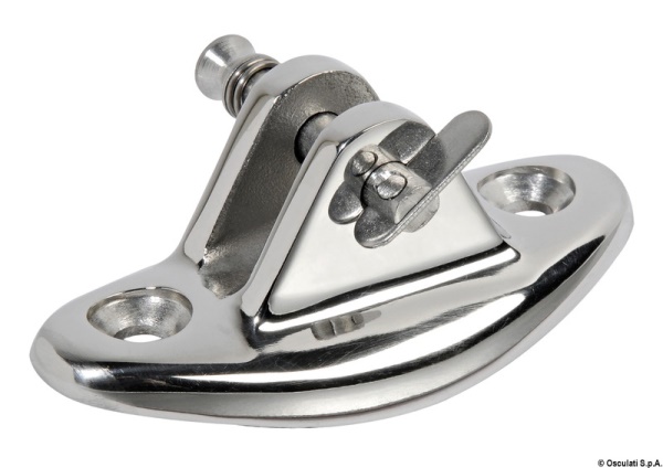 Supporto forcella concavo per tubo 40 mm - 46.863.00
