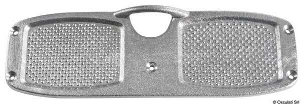Piastra poppa lega 316 x 100 mm - 47.766.02