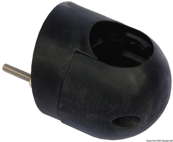Basetta cieca tubo 44 mm - 48.180.15