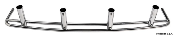 T-Top in acciaio inox con 4 portacanne - 48.195.51