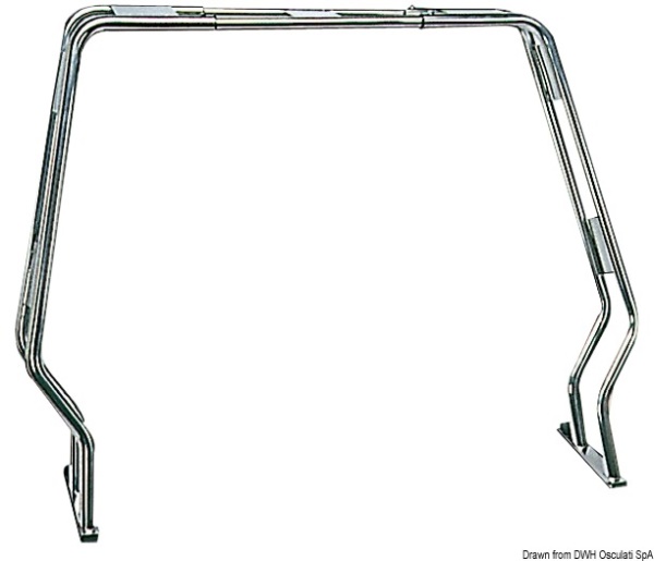 Roll bar inox abbattibile - 48.199.00