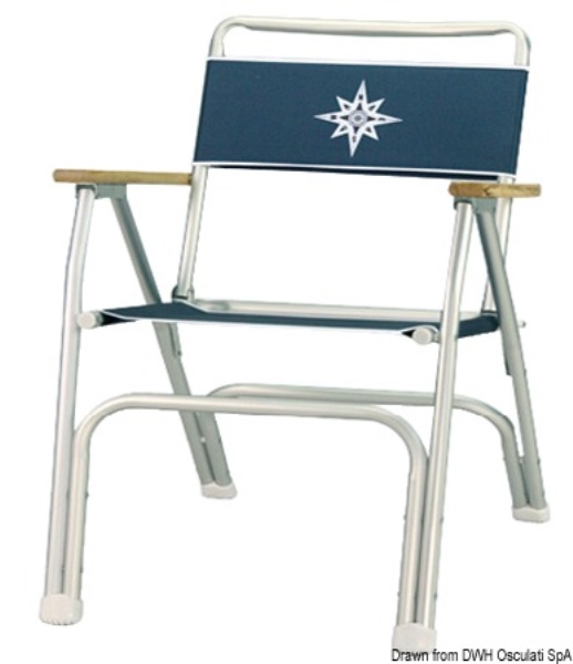 Sedia pieghevole Beach blu - 48.353.01
