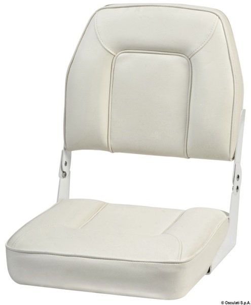 Sedile con schienale ribaltabile De Luxe bianco - 48.403.01