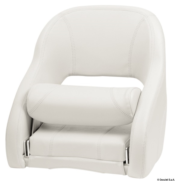 Sedile anatomico imbottito con Flip Up da rivest. - 48.410.17