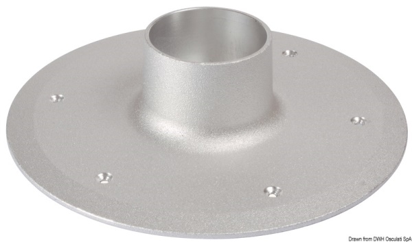 Base superiore lega sabbiata Ø 80 mm - 48.416.42