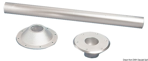 Gamba tavolo lega l. cm 70 - 48.418.21