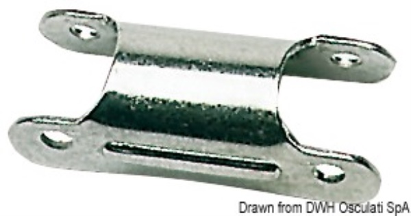 Cerniera scalette per tubi 22 mm - 48.420.60