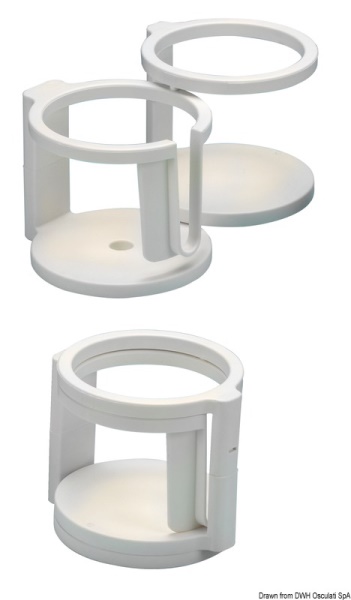 Portabicchieri-portatazza Swing-Out 1/2 posti - 48.429.80