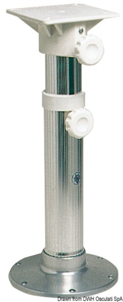 Colonnina light 45-62 cm base lucida - 48.660.00
