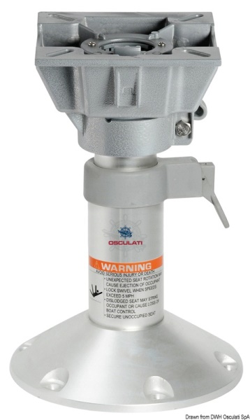 base e colonna + supporto sedile h. 280/380 - 48.709.98