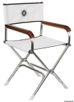 Osculati - Sedia pieghevole Director poliestere bianco
