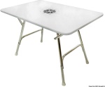 Osculati - Tavolo pieghevole rettangolare 110x60 cm.