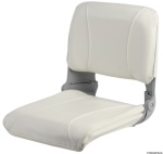 Sedile con schienale ribaltab.e sfilabile bianco - 48.402.01