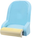 Osculati - Sedile compatto da rivestire con flip up H51
