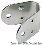 Osculati - Cavallotto ad U per tubi 22 mm