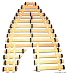 Osculati - Rete mobile a doghe mod.doppio 200 x 160 x 10