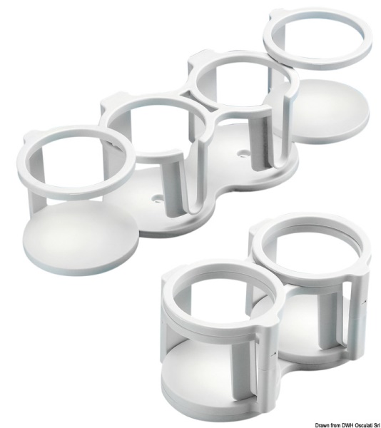 Portabicchieri-portatazza Swing-Out 2/4 posti - 48.429.81