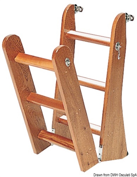 Scaletta legno 6 gradini - 49.531.06