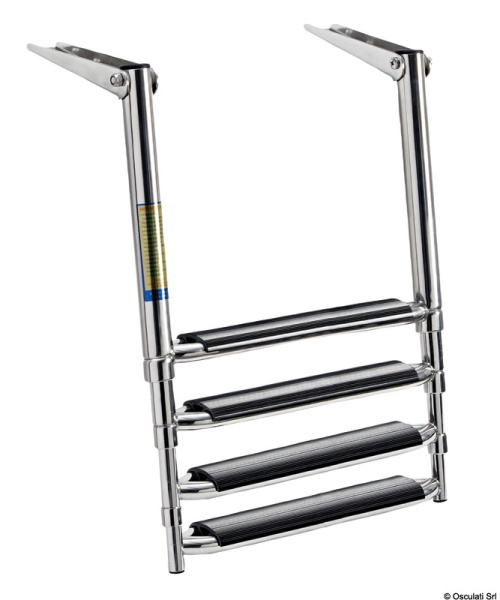 Scaletta telescopica BIG per plancetta 4 gradini - 49.541.74