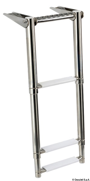 Scaletta telescopica per plancetta 3 gradini - 49.553.03