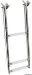 Osculati - Scaletta inox telescopica a scomparsa 3 gradini