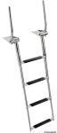 Osculati - Scaletta telescopica 4 gradini con maniglie