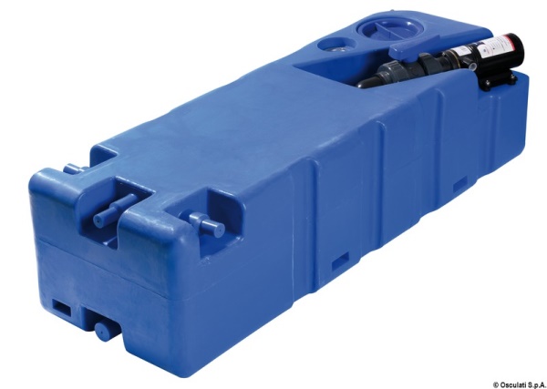 Serbatoio acque nere con maceratore 12V 91 Lt - 50.141.90