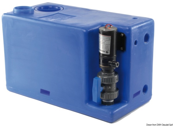 Serbatoio+maceratore 12 V 77 l - 50.148.12