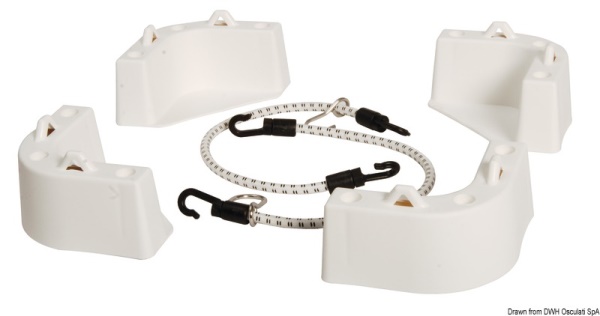 Kit fissaggio universale ghiacciaie 4 angoli - 50.156.12