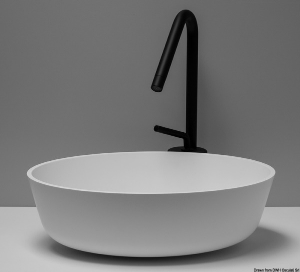 Lavello tondo in Ocritech bianco diam 300 - 50.183.01