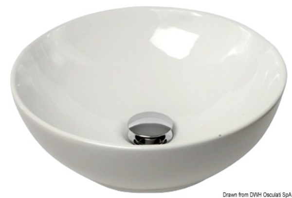 Lavello semisferico ceramica 410 mm - 50.188.99