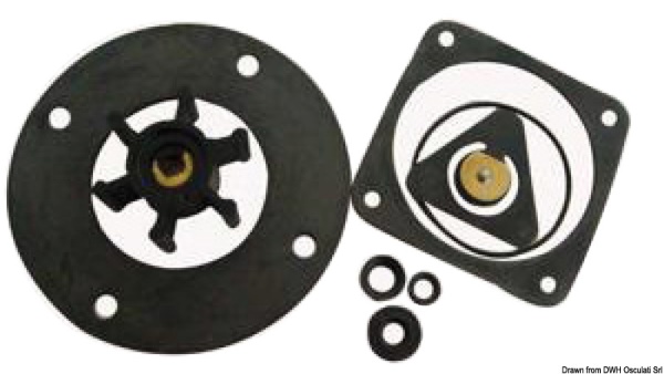 Kit guarnizioni WC elettrico - 50.207.23