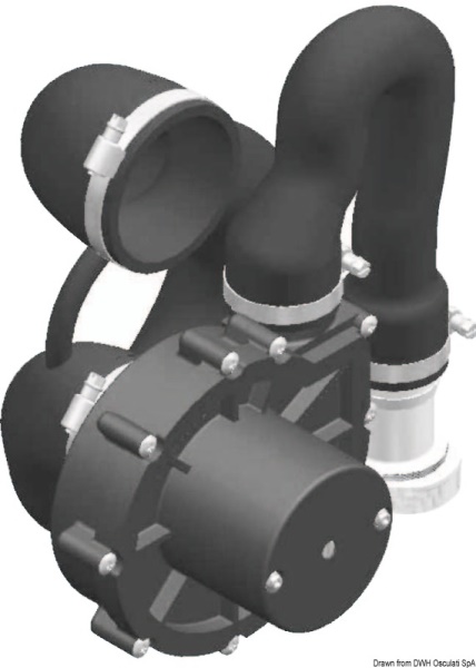 Pompa WC Silent Vacuum 12 V - 50.209.60