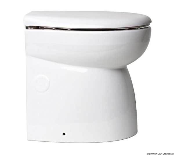 WC elettrico porcellana 12 V alto - 50.213.03