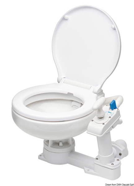 WC manuale Super Compact legno - 50.207.50