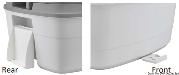 Kit fissaggio a pagliolo Porta Potti X65 - 50.217.50